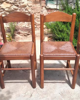 Sedie legno massello 