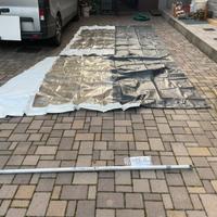 Pannello laterle e frontale per veranda fiamma