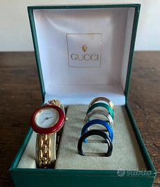 orologio gucci con 6 ghiere sostituibili