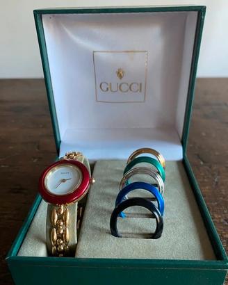 orologio gucci con 6 ghiere sostituibili
