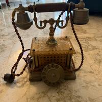 TELEFONO FISSO VINTAGE  TELCER GOLD PLATED 18 k