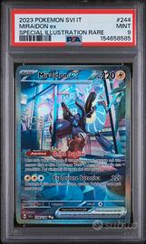 2023 Pokemon SVI IT #244 MIRAIDON EX PSA 9