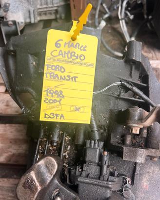 Cambio 6 Marce Ford Transit Anno 2001. Sigla: D3FA