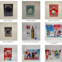 giocattoli assortiti