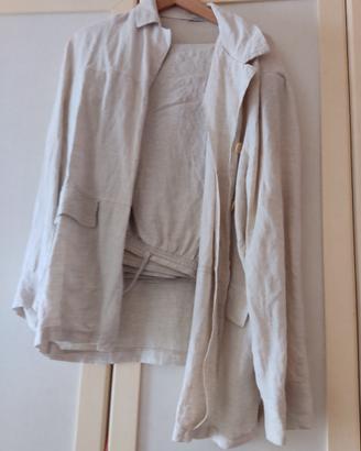 Vestito lino 100%. Donna