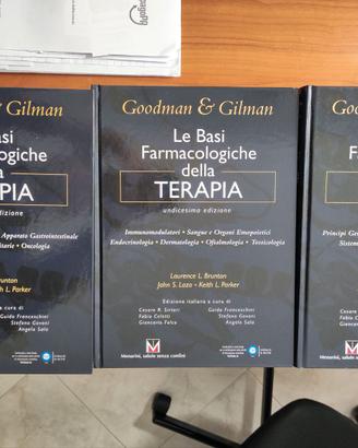 Goodman & Gilman.Basi farmacologiche della terapia