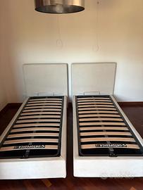 Letti Singoli Sanasystem con Contenitore