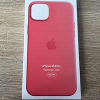 cover iphone 15 plus originale nuova rosa