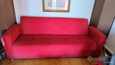 DIVANI 2 LETTO CON CONTENITORE