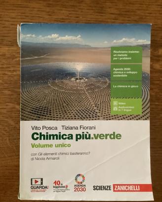 Chimica più verde, volume unico