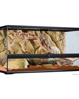 Terrario ExoTerra 90x45x45 con supporto lampade