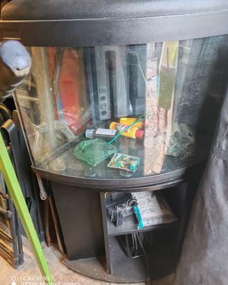 Acquario ad angolo