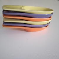 set 9 ciottoline ceramica per salsine