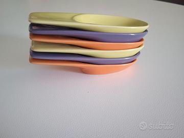 set 9 ciottoline ceramica per salsine