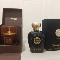 N. 2 profumi: Zimaya Mazaaj + Opulent Oud Lattafa