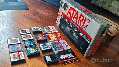 Console Atari 2600 box confezione originale giochi