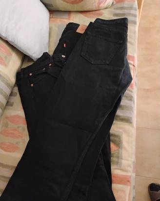 Jeans  vintage Levi Strauss 535, (2) 501,505,