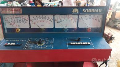 banca prova diagnostica  motore  vintage soriau