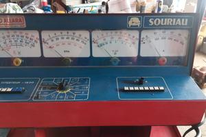 banca prova diagnostica  motore  vintage soriau