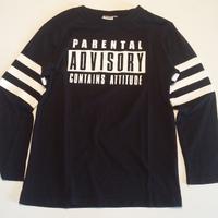 T shirt ragazzi PARENTAL ADVISORY 14 Anni