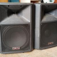 Coppia casse amplificate Nemo B-3000 300w 12"