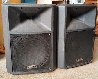 Coppia casse amplificate Nemo B-3000 300w 12"