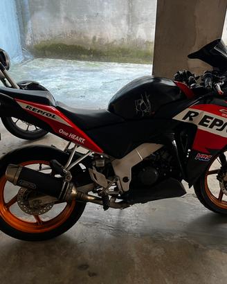 HONDA CBR 125 R (2015) incidentata