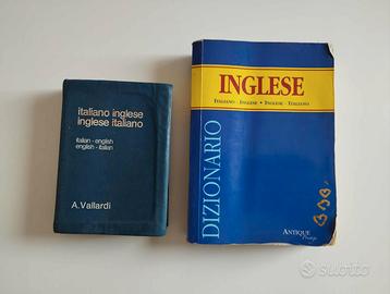 Set 2 dizionari Italiano-Inglese/ Inglese-Italiano