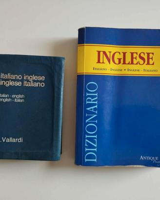 Set 2 dizionari Italiano-Inglese/ Inglese-Italiano