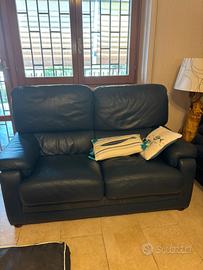 Divani in cuoio martellato