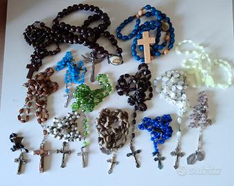 Set di rosari religiosi 