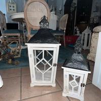 Lanterne legno e ferro
