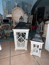Lanterne legno e ferro