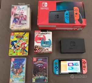 Nintendo Switch + giochi + accessori