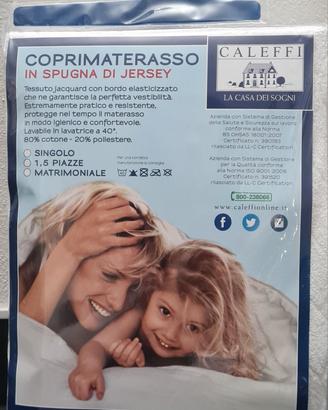 Coprimaterasso singolo Caleffi nuovo