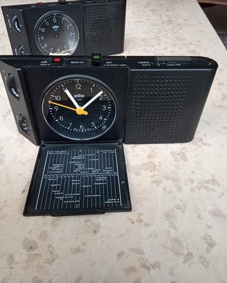 radiosveglia da viaggio vintage broun ABR313SL