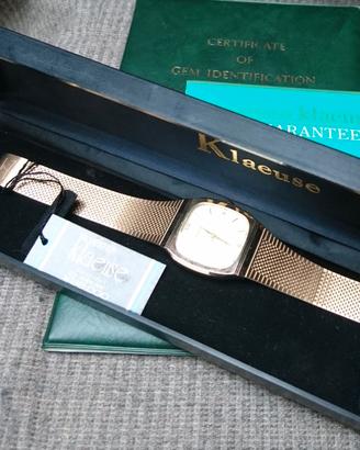 Orologio al quarzo Klaeuse ref. 286-124-003 Swiss