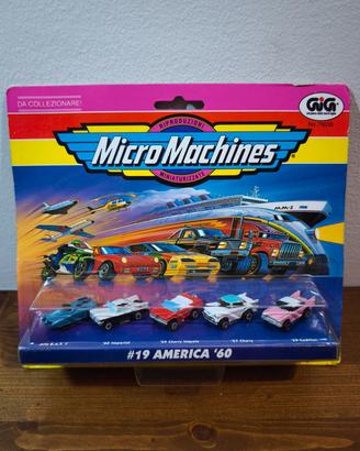 Micro Machines Galoob America 60 Sealed