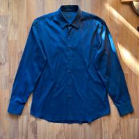 Camicia Prada stretch Uomo Blu Taglia L
