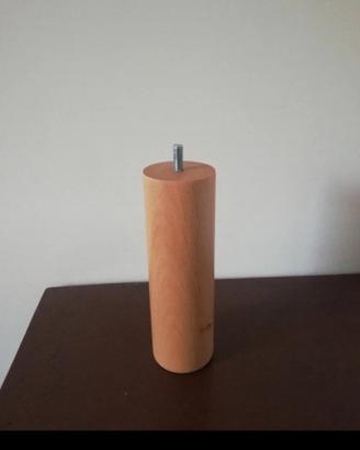 Piedi e gambe mobili legno Ø 5.5 x H 18 cm M 8