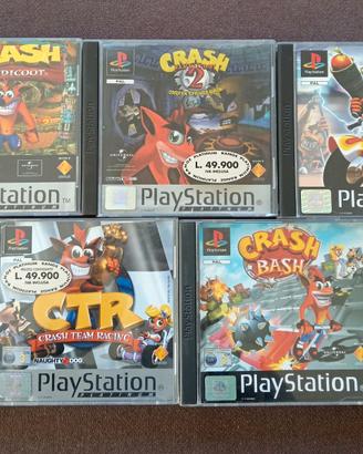 Crash bandicoot ps1 serie completa