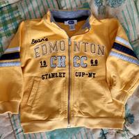 chicco felpa con zip neonato 12 mesi 74 cm  