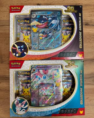 Pokémon bundle 2 collezioni Sylveon/Greninja