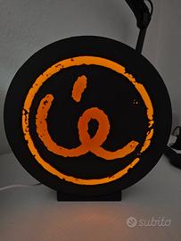 Lightbox LED birra ceres stampa 3D