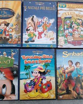 12 DVD Cartoni Animati