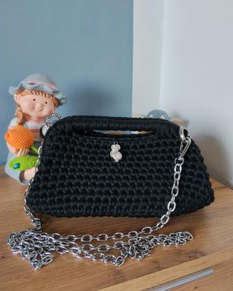 clutch Bag all'uncinetto 