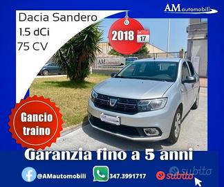 Dacia Sandero 1.5 dCi 8V 75 CV *gancio traino