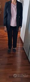 tailleur donna blu
