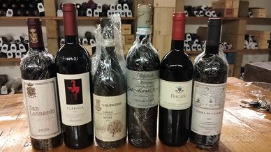 Box Degustazione vini top 6 Regioni