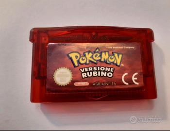 Gioco Nintendo Pokemon Rubino e Yu-Gi-Oh